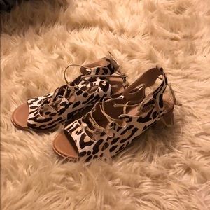 Leopard print shoes